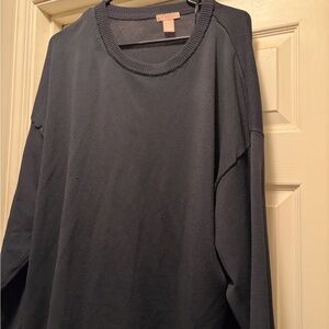H&M Charcoal Knit Sweater